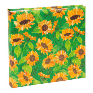 GOLDBUCH 24548 BABY ALBUM SUNFLOWER GREEN 25X25CM - Billede 1
