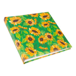 GOLDBUCH 24548 BABY ALBUM SUNFLOWER GREEN 25X25CM - Billede 3