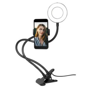 LOGILINK MOBIL LED RING LIGHT 8,5CM - Billede 2