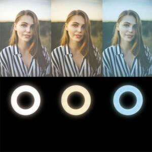 LOGILINK MOBIL LED RING LIGHT 8,5CM - Billede 8