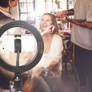 LOGILINK MOBIL LED RING LIGHT 20CM - Billede 9
