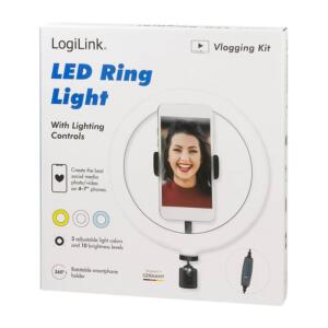 LOGILINK MOBIL LED RING LIGHT 20CM - Billede 10