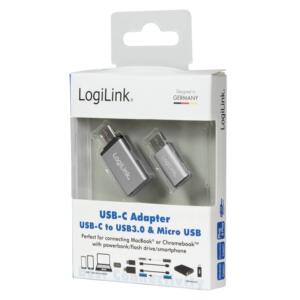 LOGILINK USB-C/M - USB-A/F ADAPTER SÆT - Billede 9