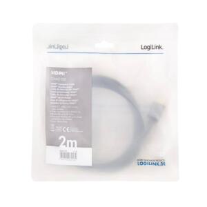 LOGILINK HDMI-A MM 8K KABEL 2M - Billede 4