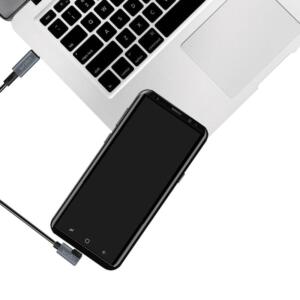 LOGILINK USB 2.0 C-C VINKEL KABEL PD 2M - Billede 5