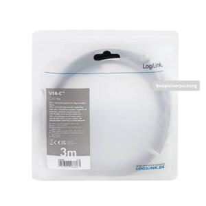 LOGILINK USB 2.0 C-C VINKEL KABEL PD 2M - Billede 8
