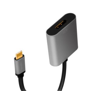 LOGILINK USB-C/M - DISPLAY PORT/F 4K ADAPTER - Billede 2