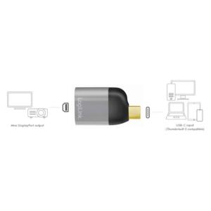 LOGILINK USB-C/M - MINI DISPLAYPORT/F 4K ADAPTER - Billede 7