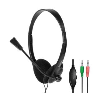 LOGILINK STEREO HEADSET M/MIKROFON 2X3.5MM JACK - Billede 3