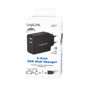 LOGILINK 220V 2XUSB-A 2.4A - Billede 9