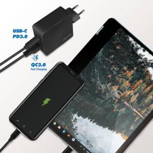 LOGILINK 220V 1XUSB-A 1XUSB-C 18W - Billede 3