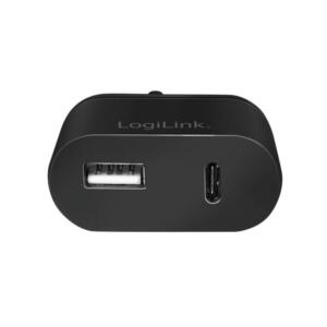 LOGILINK 220V OPLADER 1XUSB-A 1XUSB-C 1.5M - Billede 4