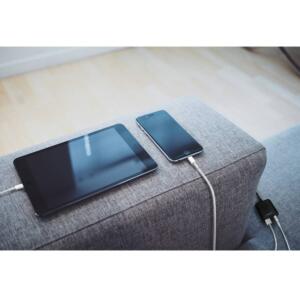 LOGILINK 220V OPLADER 1XUSB-A 1XUSB-C 1.5M - Billede 6