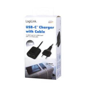 LOGILINK 220V OPLADER 1XUSB-A 1XUSB-C 1.5M - Billede 7