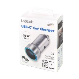 LOGILINK 12V OPLADER 1XUSB-C 20W - Billede 9