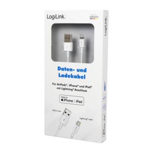 LOGILINK LIGHTNING - USB-A KABEL MFI 1M - Billede 6