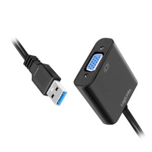LOGILINK USB-A 3.0 - VGA 1080P ADAPTER - Billede 3