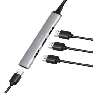 LOGILINK HUB USB-C 3.2 4XUSB-A SLIM - Billede 6