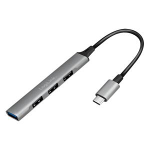 LOGILINK HUB USB-C 3.2 4XUSB-A SLIM - Billede 7