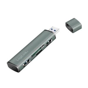 LOGILINK USB 3.2 HUB+SD KORTLÆSER - Billede 2