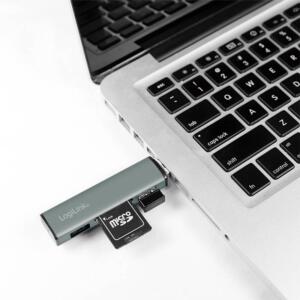 LOGILINK USB 3.2 HUB+SD KORTLÆSER - Billede 6