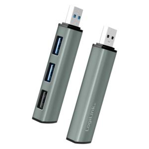 LOGILINK USB 3.2 HUB 3X USB-A - Billede 8