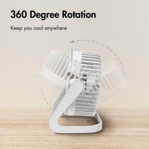 LOGILINK DESK FAN 12,7CM USB - Billede 7