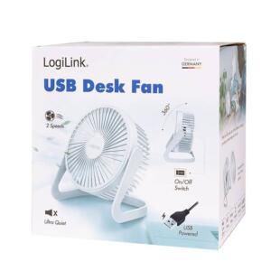 LOGILINK DESK FAN 12,7CM USB - Billede 9
