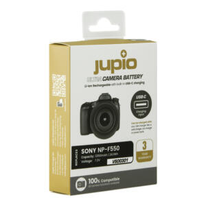 JUPIO SONY NP-F550 *ULTRA C* 3350 MAH - Billede 2