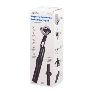 LOGILINK TRIPOD SELFIE STANG MAGSAFE SORT - Billede 9