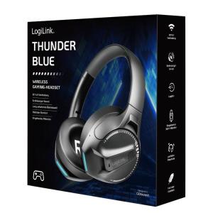LOGILINK GAMING HEADSET BT 6.0 SORT - Billede 9