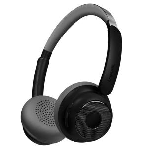 LOGILINK AURASOLO HEADSET BT 6.0 SORT - Billede 1