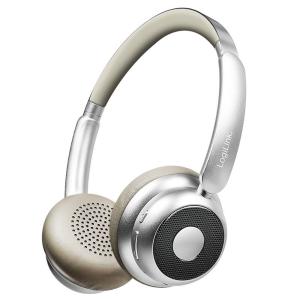 LOGILINK AURASOLO HEADSET BT 6.0 SØLV - Billede 1