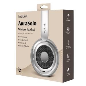 LOGILINK AURASOLO HEADSET BT 6.0 SØLV - Billede 5