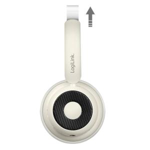 LOGILINK AURASOLO HEADSET BT 6.0 BRUN - Billede 3