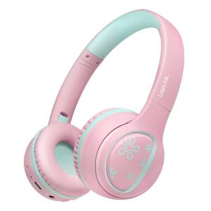 LOGILINK MUSIC BUDDIES WIRELESS KIDS HEADSET PINK - Billede 1