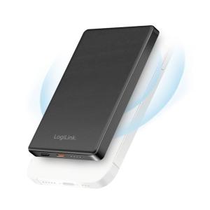 LOGILINK MAGNETIC POWERBANK 5000MAH USB-C PD 15W SORT - Billede 5