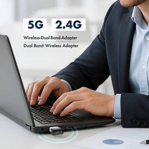 LOGILINK WLAN ADAPTER DUAL BAND ULTRA SMALL - Billede 5