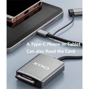 SWISS GO USB-C+A KORTLÆSER XQD/SD USB 3.0 - Billede 4